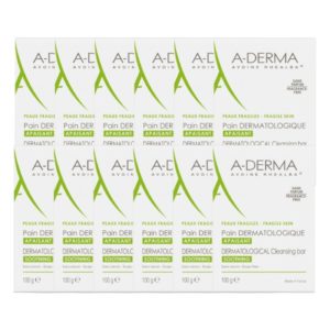 A-DERMA艾芙美 燕麥非皂性潔膚皂 12入