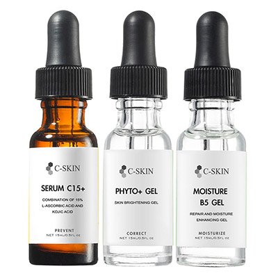 C-Skin杜克 C15+雙效美白色修淡斑組(15ml*3)