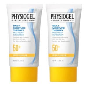 Physiogel潔美淨 低敏全物理保濕防曬霜SPF50+PA++++ 2入組 (末效期：2027/01/30)