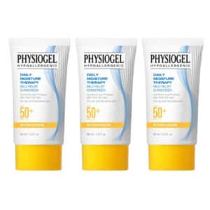 Physiogel潔美淨 低敏全物理保濕防曬霜SPF50+PA++++ 3入組 (末效期：2027/04/14)