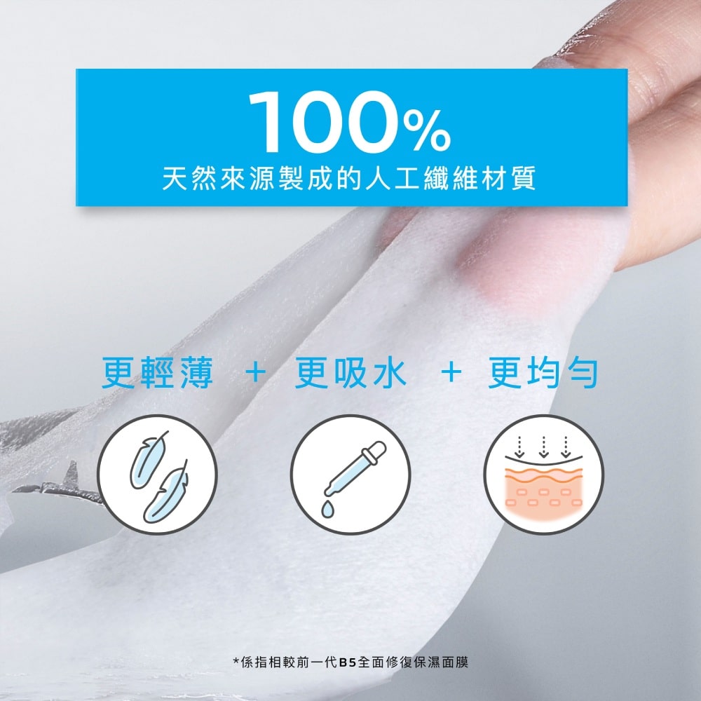 理膚寶水 B5全面修復保濕面膜-升級版